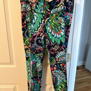 Lilly Pulitzer Paisley Print Leggings